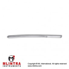 Hegar Uterine Dilator Single Ended Brass - Chrome Plated, 18.5 cm - 7 1/4" Diameter 25.0 mm Ø